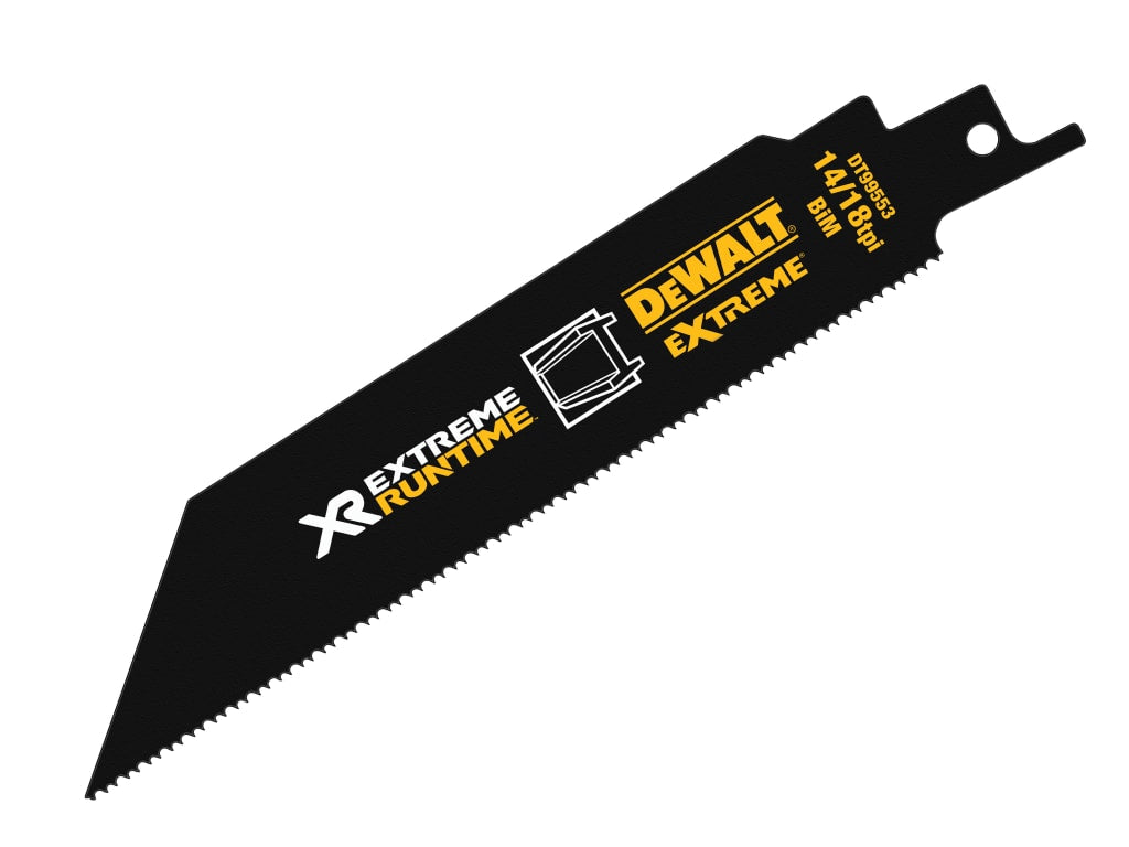 FlexVolt XR Metal Reciprocating Blade 152mm 14/18 TPI (Pack 5)                  