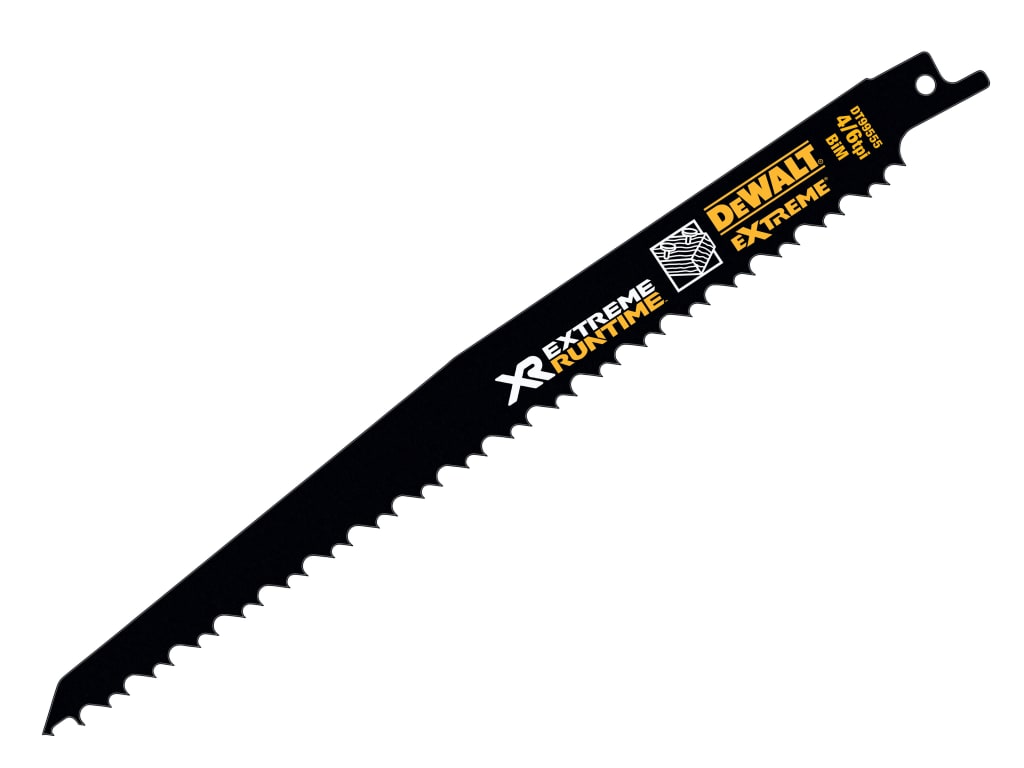 XR Wood With Nails Reciprocating Blade 230mm 4/6 TPI (Pack 5)                   