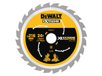 XR FlexVolt Circular Saw Blade 216 x 30mm x 24T                                 