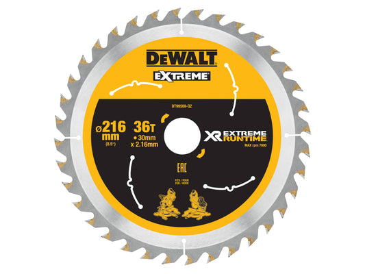 XR FlexVolt Circular Saw Blade 216 x 30mm x 36T                                 
