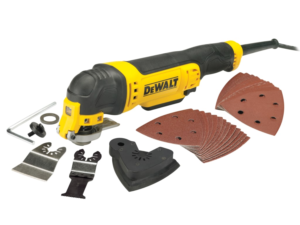 DWE315B Corded Multi-Tool with Bag 300W 240V                                    