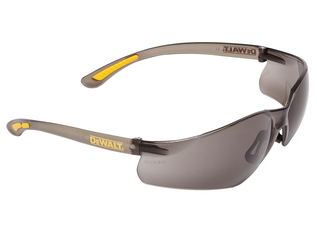 Contractor Pro ToughCoat™ Safety Glasses - Smoke                                