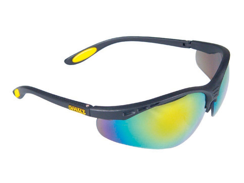 Reinforcer™ Safety Glasses - Fire Mirror                                        