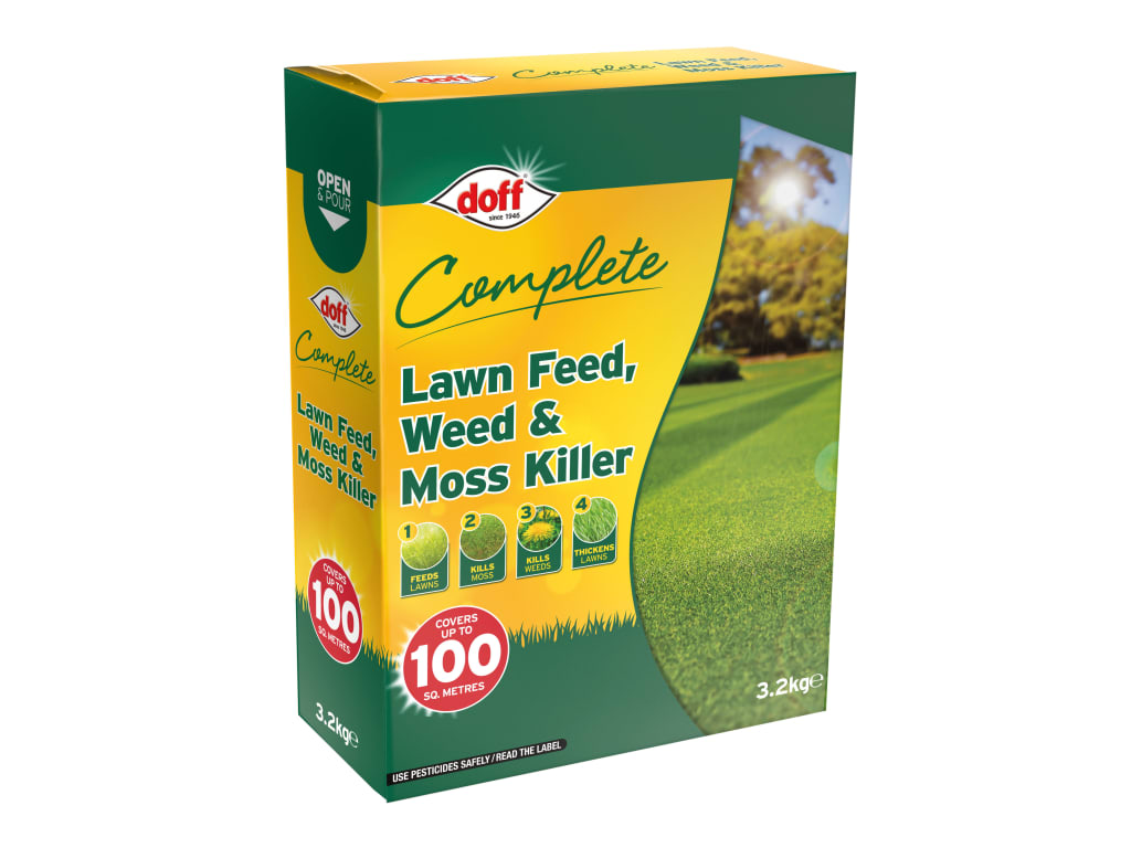Complete Lawn Feed, Weed & Moss Killer 3.2kg                                    
