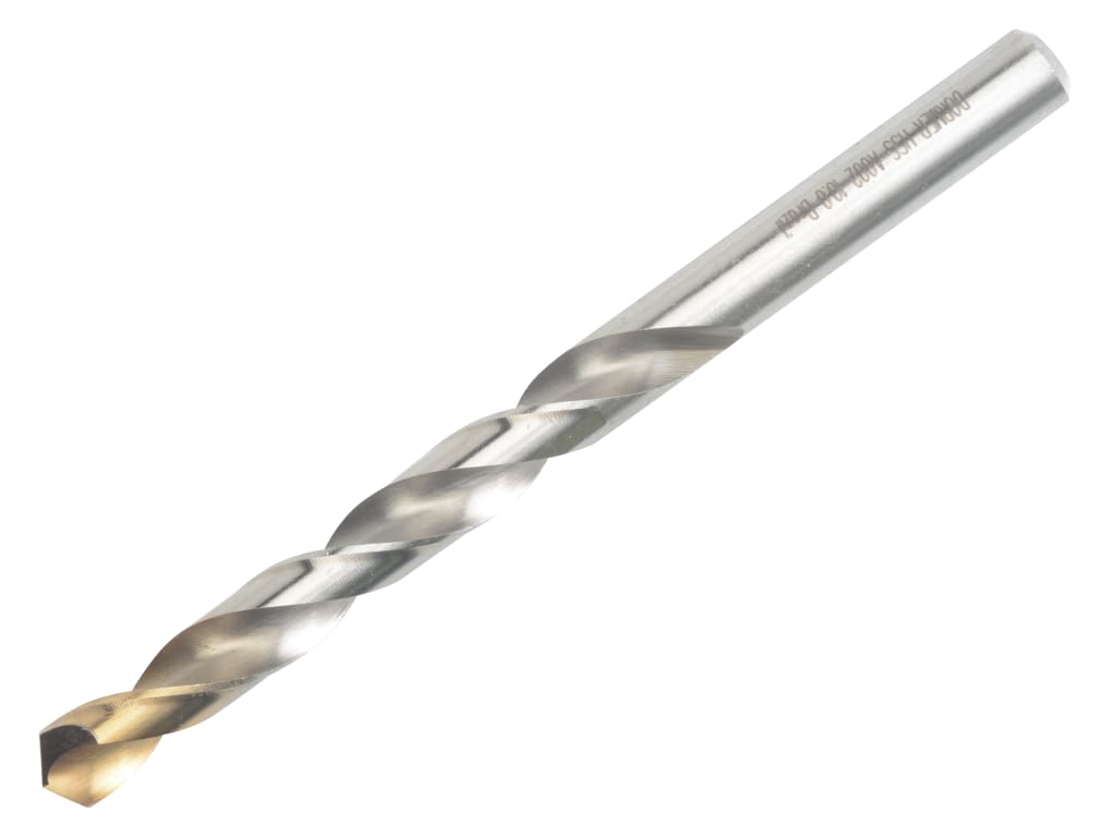 A002 HSS-TiN Coated Jobber Drill 10.00mm OL:133mm WL:87mm                       