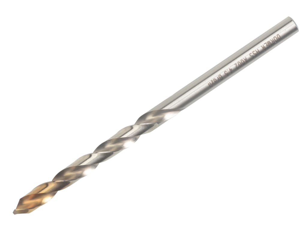 A002 HSS-TiN Coated Jobber Drill 4.50mm OL:80mm WL:47mm                         