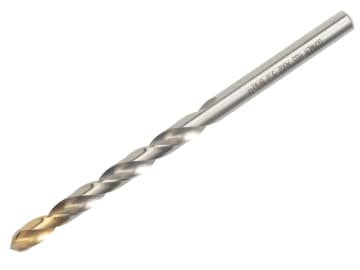 A002 HSS-TiN Coated Jobber Drill 5.00mm OL:86mm WL:52mm                         