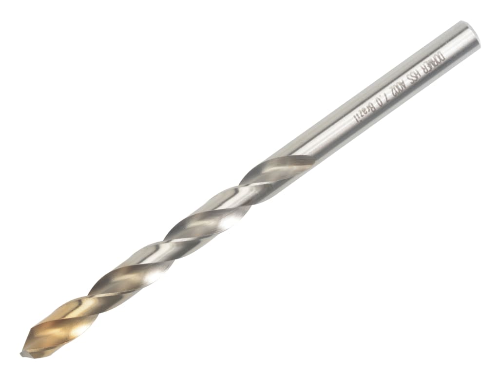 A002 HSS-TiN Coated Jobber Drill 7.00mm OL:109mm WL:69mm                        