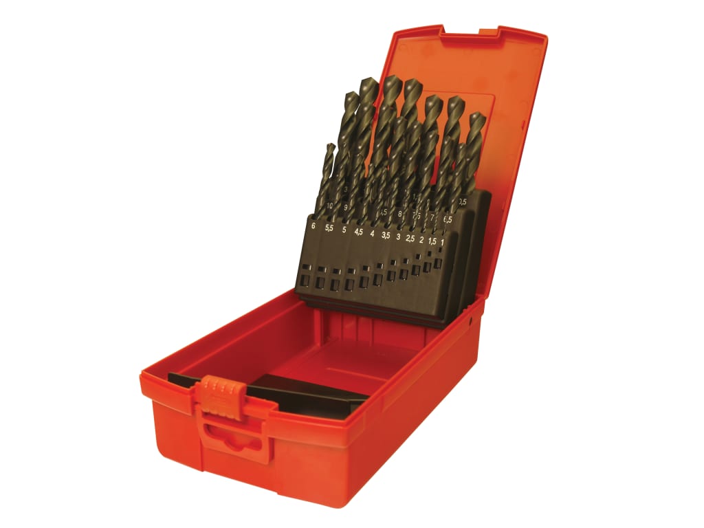 A191 No.413 Metric HSS Drill Set of 13 1.5-6.5 x 0.5mm                          