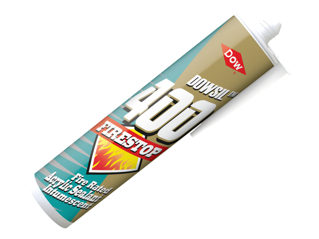 Firestop 400 Acrylic Sealant White 380ml                                        