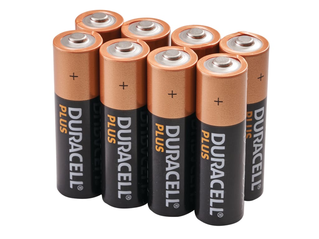 AA Cell Plus Power +100% Batteries (Pack 8)                                     