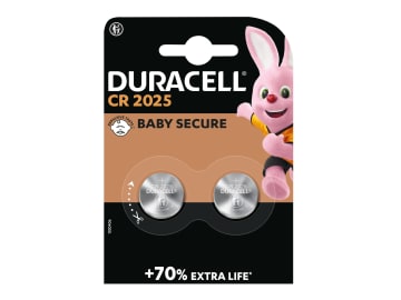 CR2025 Coin Lithium Battery (Pack 2)                                            