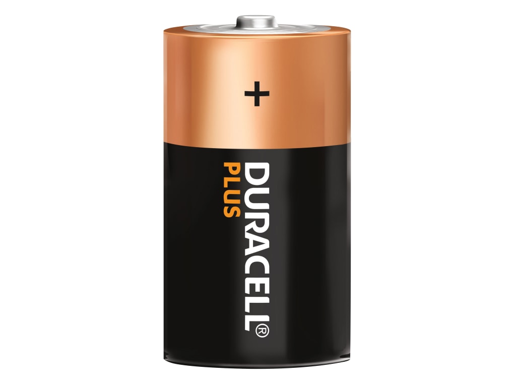 D Cell Plus Power LR20/HP2 Batteries (Pack 2)                                   