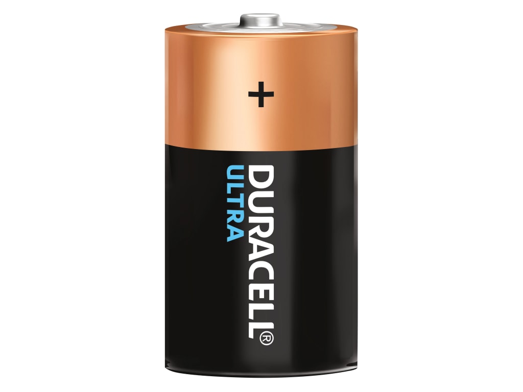 D Cell Ultra Power Batteries (Pack 2)                                           