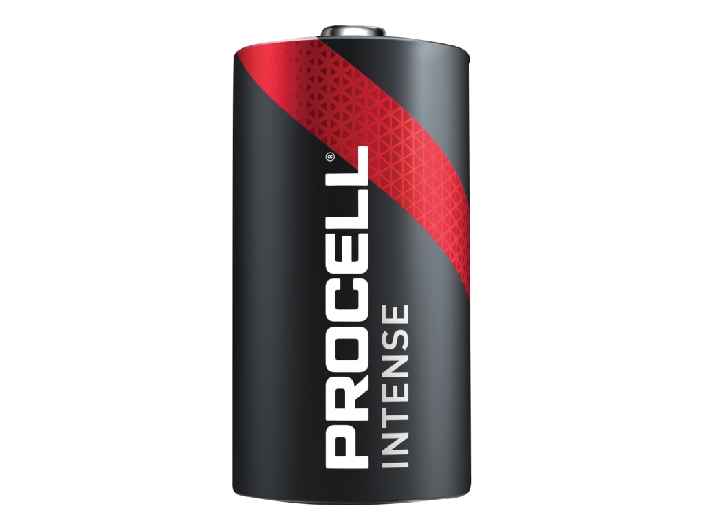 D Cell PROCELL® Intense Alkaline Batteries (Pack 10)                            