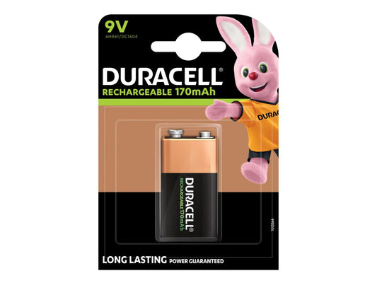 9V 170Mah Rechargeable Battery                                                  