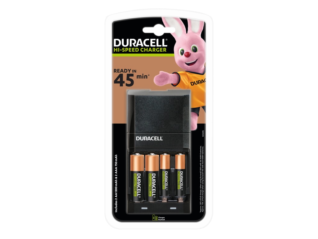 Hi-Speed Advanced Battery Charger with Batteries                                