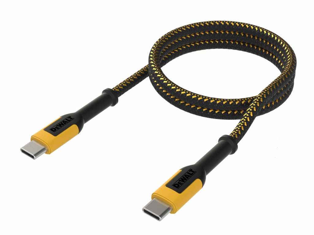 USB C to USB C 100W Reinforced Charging Cable 1.8m (6ft)                        