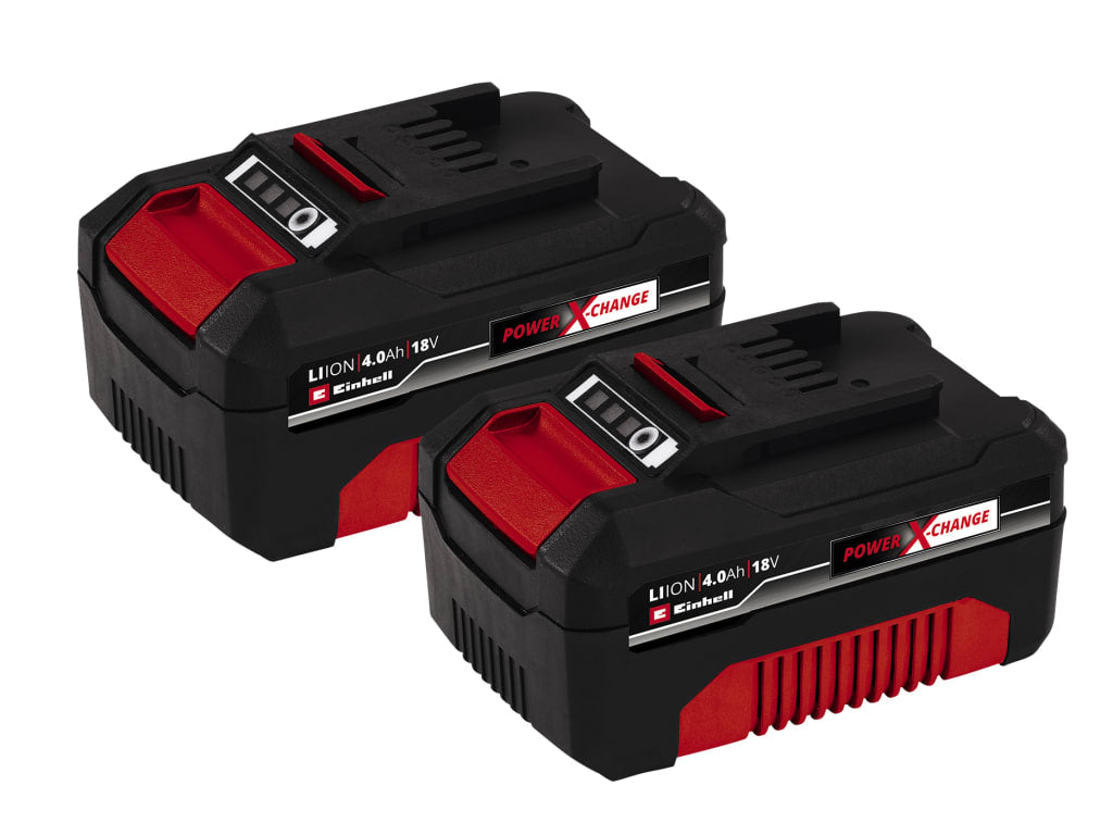 Power X-Change Battery Twin Pack 18V 4.0Ah Li-ion                               