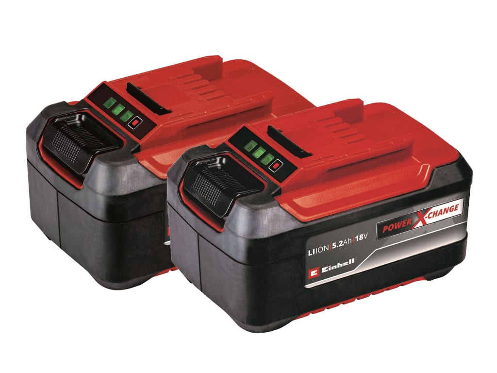 Power X-Change Battery Twin Pack 18V 5.2Ah Li-ion                               