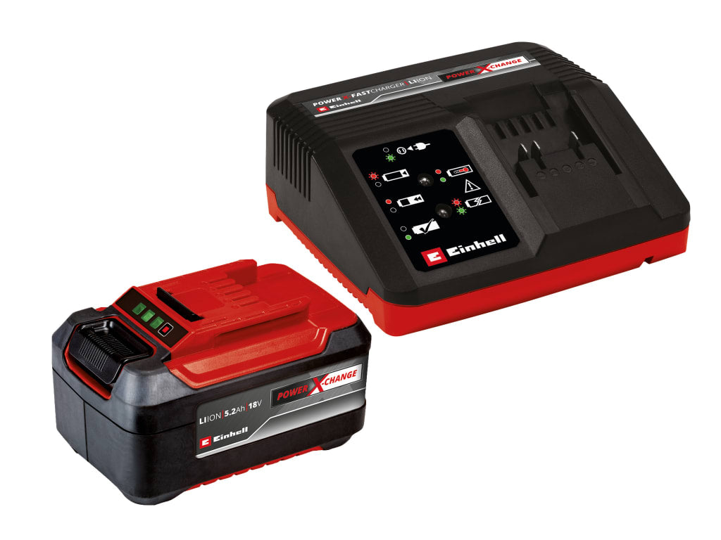 Power X-Change Battery & Charger Starter Kit 18V 1 x 5.2Ah Li-ion               