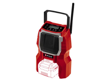TC-RA 18 Li BT - Solo Cordless Radio 18V Bare Unit                              