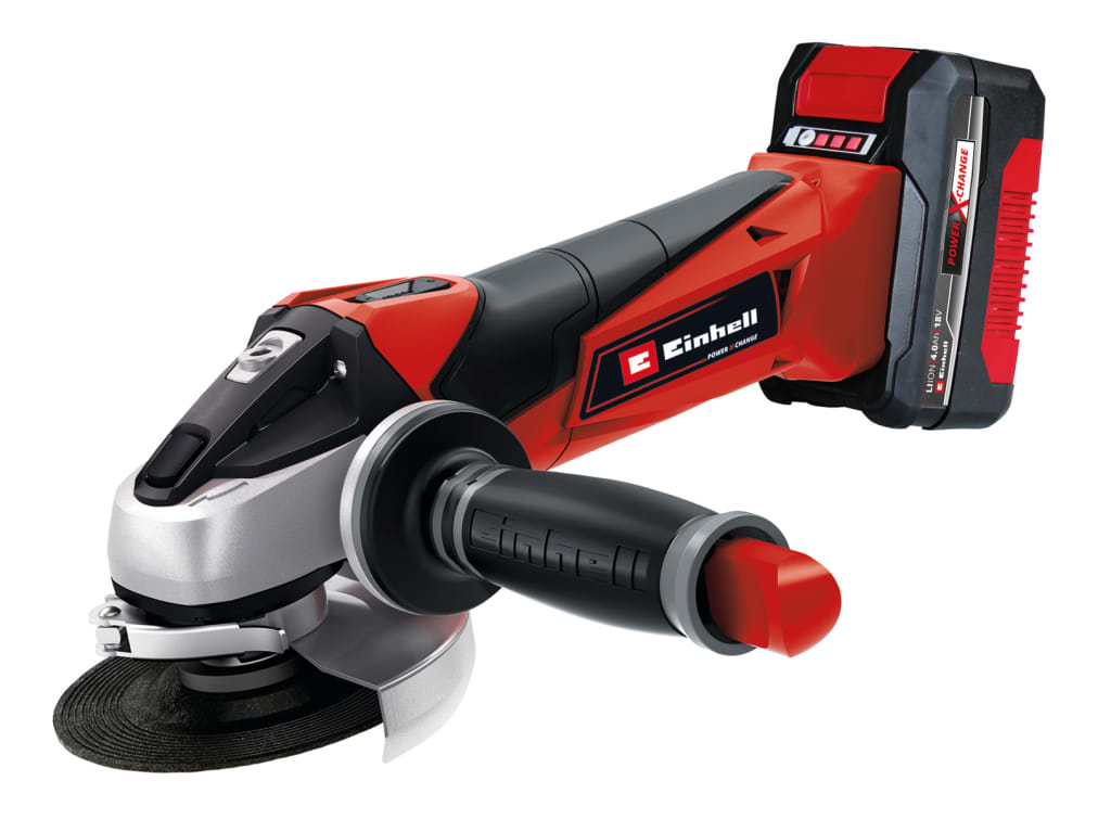 TE-AG 18/115 Li Power X-Change Angle Grinder 115mm 18V 1 x 4.0Ah Li-ion         