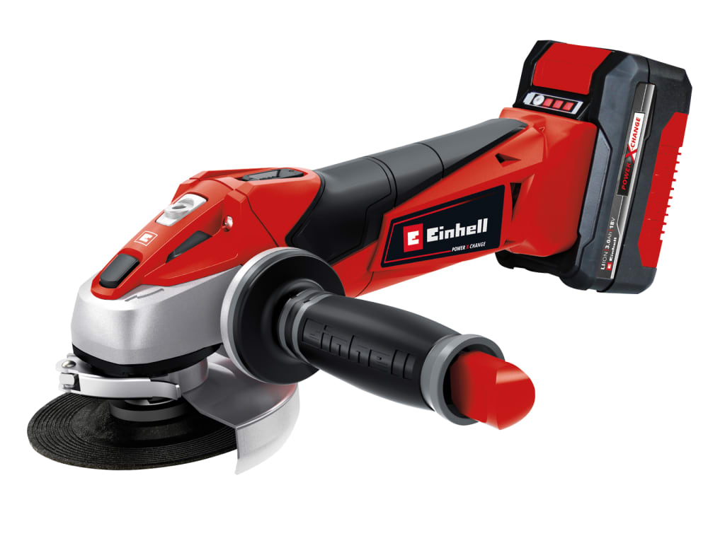 TE-AG 18 Li Power X-Change Angle Grinder 115mm 18V 1 x 3.0Ah Li-ion             