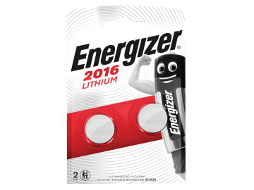 CR2016 Coin Lithium Battery (Pack 2)                                            