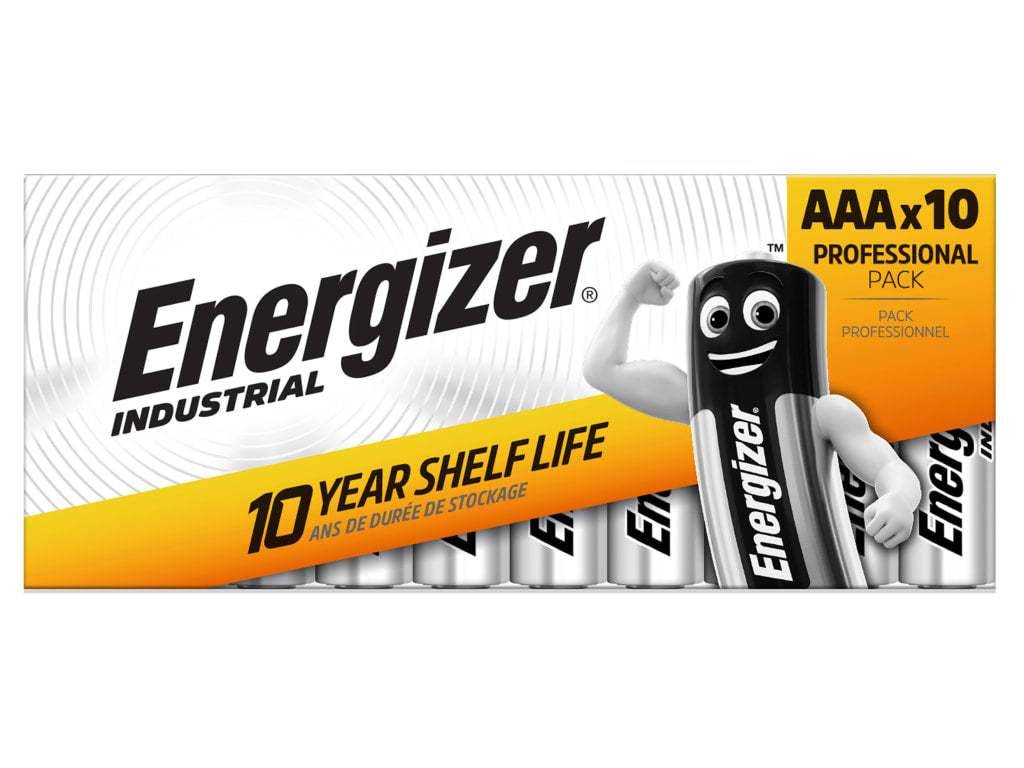 AAA Industrial Batteries (Pack 10)                                              
