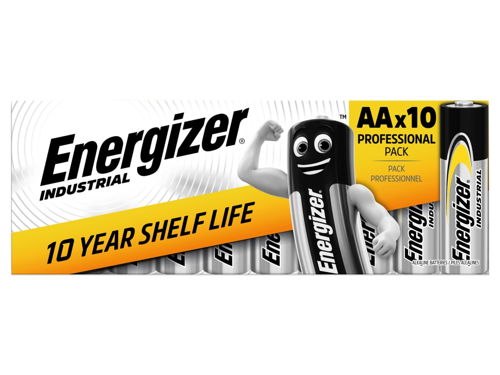 AA Industrial Batteries (Pack 10)                                               