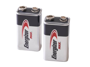 Max® 9V Batteries (Pack 2)                                                      