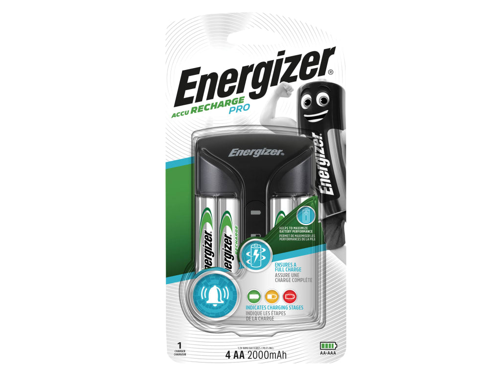 Recharge Pro Charger + 4 x AA Batteries                                         
