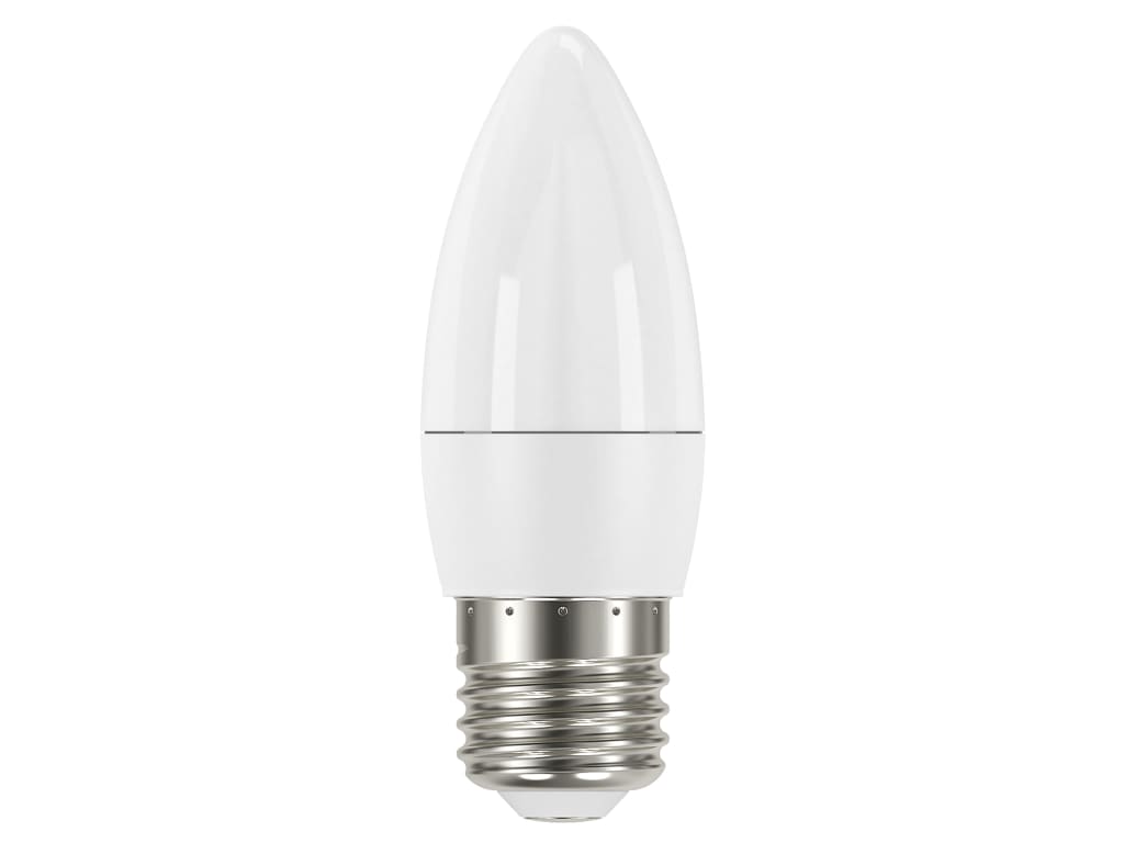 LED ES (E27) Opal Candle Non-Dimmable Bulb, Daylight 470 lm 5.2W                