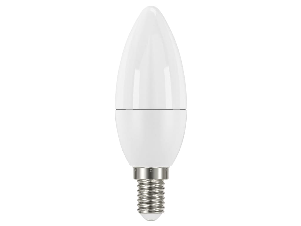 LED SES (E14) Opal Candle Non-Dimmable Bulb, Warm White 470 lm 4.2W             