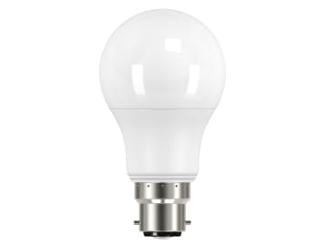 LED BC (B22) Opal GLS Non-Dimmable Bulb, Warm White 470 lm 5.5W                 