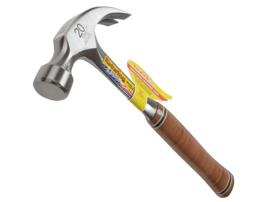 E20C Curved Claw Hammer - Leather Grip 560g (20oz)                              