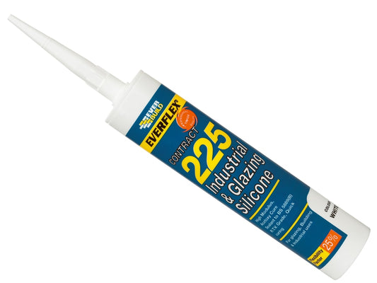 Everflex® 225 Industrial & Glazing Silicone Black 295ml                         