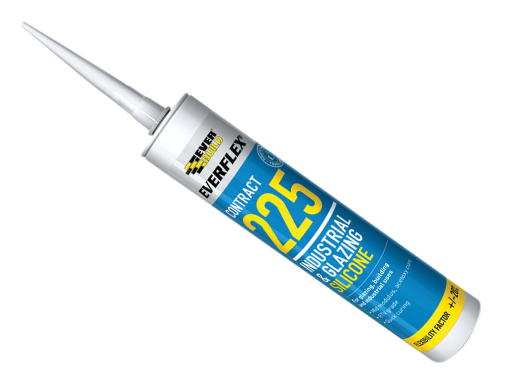 Everflex® 225 Industrial & Glazing Silicone Translucent 295ml                   