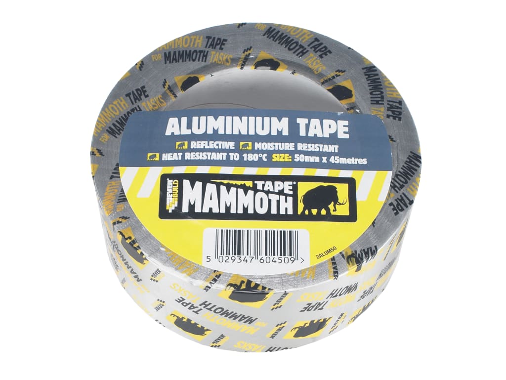 Aluminium Tape 50mm x 45m                                                       