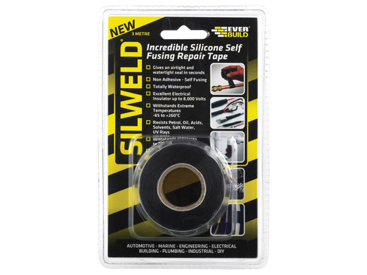 Silweld Tape 3m Black                                                           