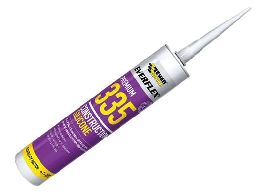 Everflex® 335 Construction Silicone White 295ml                                 