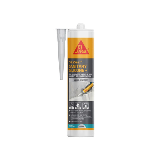 500 Bath & Sanitary Silicone Sealant Translucent 290ml                          