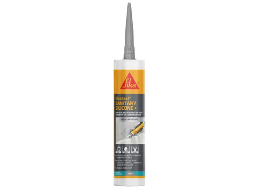 500 Bath & Sanitary Silicone Sealant Manhattan Grey 290ml                       