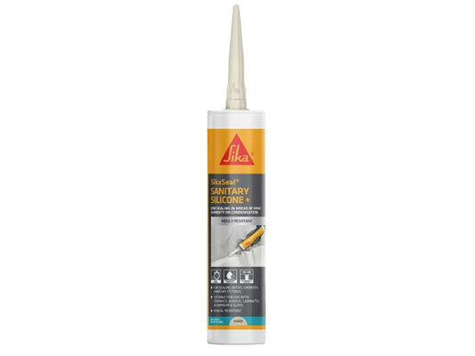 500 Bath & Sanitary Silicone Sealant Ivory 290ml                                