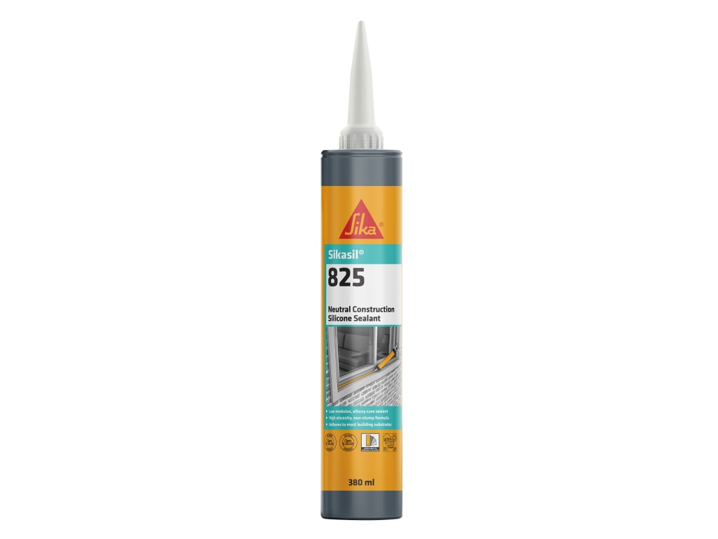 Sikasil®-825 Silicone Sealant White 380ml                                       