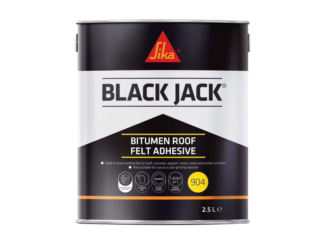 Black Jack® 904 Bitumen Roof Felt Adhesive 2.5 litre                            