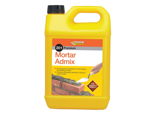 201 Mortar Admix 5 litre                                                        