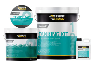 Aquaseal Wet Room System Kit 7.5m²                                              