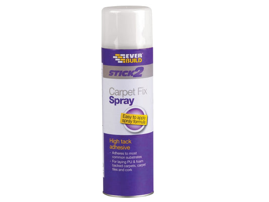 Carpet Fix Spray Adhesive Aerosol 500ml                                         